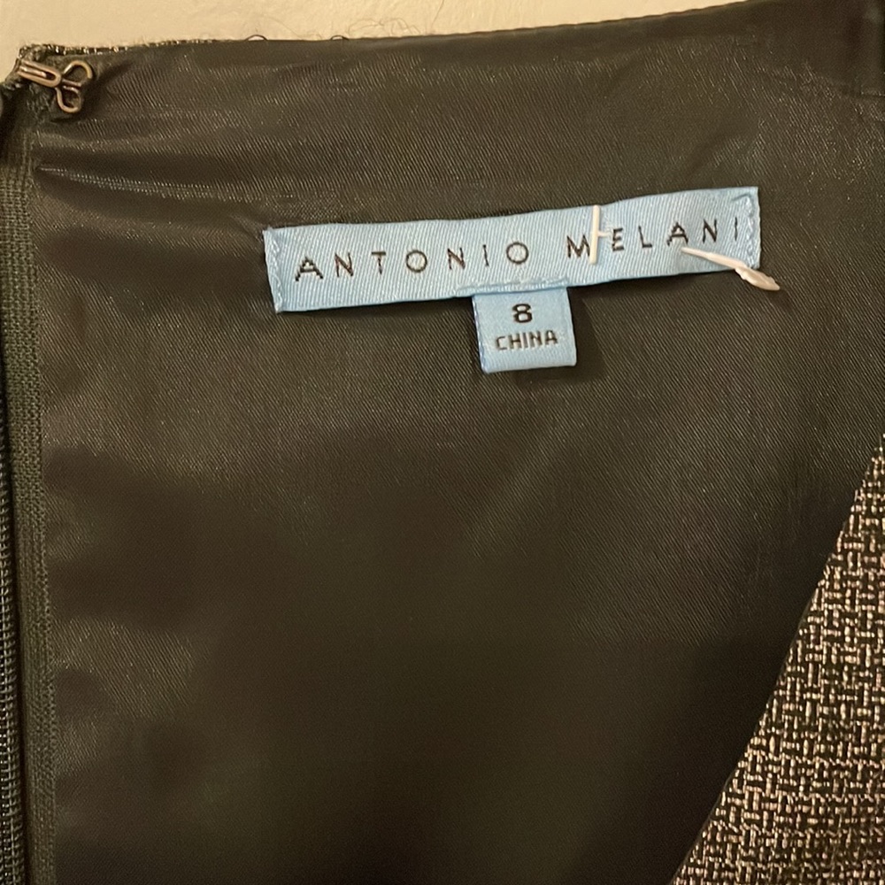 Antonio melani beautiful dress size 8 used once - Picture 2 of 9